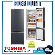 Toshiba GR-RB410WE-PMX [332L] 2-Door Bottom Fridge