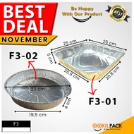Aluminum Foil|Foil Food Tray|Aluminum Foil Container|Baked Tray|F3