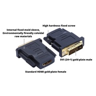 CONVERTER DVI 24+1 TO HDMI FEMALE - CONNECTOR DVI 24+1 TO HDMI HDMI female to DVI - d pin 24+1 male 