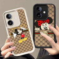 Q-96 Mickey Minnie Black white Case for OPPO A3X A3 A5 A5i Pro