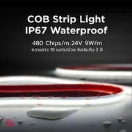 COB Strip Light IP67 Waterproof 24VDC