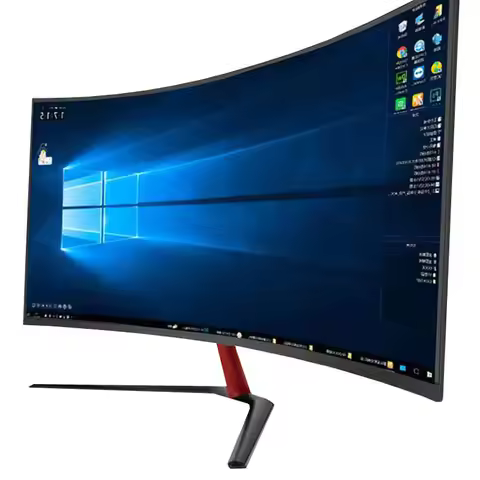 32 Inch Curved LCD 144HZ High Definition 2K Game PS4 Computer Large Screen 27 Wall Hanging External 