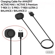 Kabel Charger USB Magnetic for Amazfit Active Max / Active 3 Premium / Balance / Balance 2 / T-REX 3