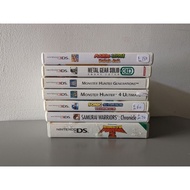 Various Nintendo 3DS DS USED English Games