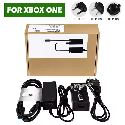 New Kinect Adapter for Xbox One/Xbox One Slim Kinect AC Adapter EU US UK Plug USB AC Adaptor Power S