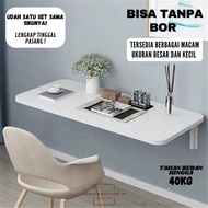 Omahfurniture.id Multipurpose Minimalist Folding Sales Table Size 120x60cm 120x50cm 120x40cm 100x60c