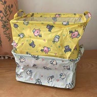 kanahei 卡娜赫拉的小動物 p助 粉紅兔兔 收納箱 收納盒 整理盒 家居 日用品 實用 衣物 折疊 雜物籃 公仔 禮物 送禮