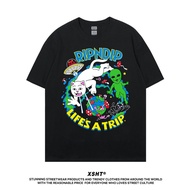 To Ship Ripndip 4th Dimension Tee - Black (Black) by XSHT