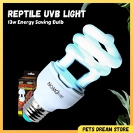 Nomoy Pet Reptile UVB light 13W/26W UVB 5.0 Tropical/10.0 Desert turtle tortoise UVB Lamp calcium vi