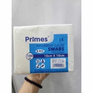 AROS Absorbant Gauze Swab 10cm x 10cm x 8ply 100pcs