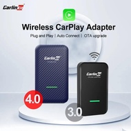 CarlinKit 4.0 &amp; 3.0 Wireless Adapter Wireless CarPlay Android Auto Dongle For Audi VW Benz Kia Honda Toyota Ford Spotify BT