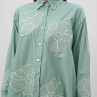 KATUN KEMEJA DAWNBLISSCO - DAHYE Shirt | Top Wanita | Women's Long Sleeve Shirt | Premium Cotton | F