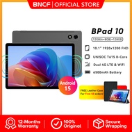 [2025 NEWEST] BNCF Bpad 10 4G Tablet Android 15 Max 12GB(4+8) RAM 128GB ROM 10.1 inch 1920x1200 FHD 