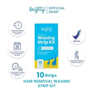 BRIGHTY Hair Removal Waxing Strip Kit