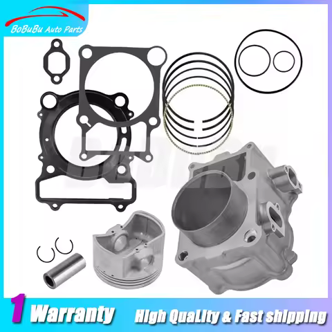 for Yamaha Grizzly 400 84.5mm 400cc Cylinder Kit 5GH-11310-00-00 5GH-11631-00-00 5GH-11603-00-00 3LD