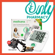 Medisana BU A50 Blood Pressure Monitor with FREE Adaptor Machine Check Tekanan Darah BP Monitor