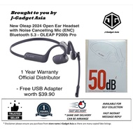 Oleap Pilot New P200b Pro Air Conduction OpenEar Bluetooth Headset Free 18W USB Adapter & PC Dongle 