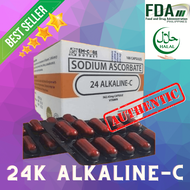 Reseller of 24 Alkaline C Vitamins - 100 Capsules with FDA – Sodium Ascorbate Vitamin C Immune Booster Non-Acidic Best Seller SuperBrand Original in Mercury Drugs Emcore EM-CORE Sale