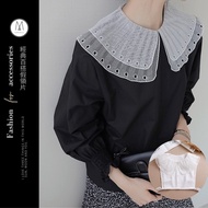 Fake Collar Chiffon Japanese Style Exaggerated Piece [BC20271] Cat Dance Ballet