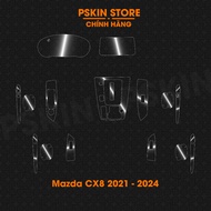 Mazda CX8 2021 - 2024 - Dán film PPF dán full bộ bảo vệ nội thất - chống xước che mờ vết xước cũ hiệ