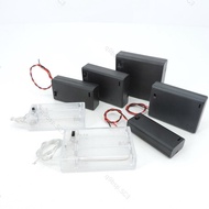 5pcs Battery Holder 2/3/4 Slot AA AAA 1.5V/3V/4.5V/6V AA Battery Box with Leads Wires ON/Off Switch 