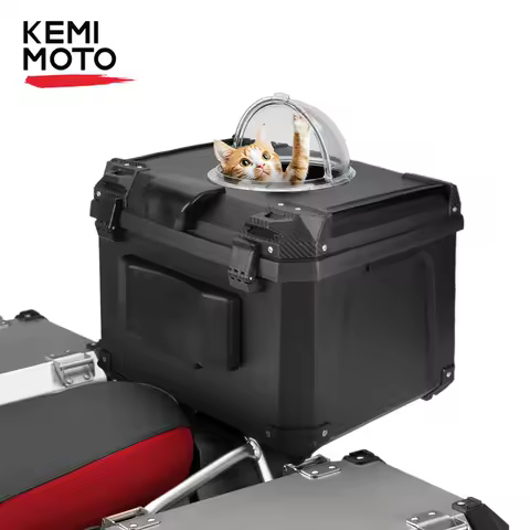 45L/70L Motorcycle Breathable Pet Box Universal Motorcycle Trunk Storage Top Case For BMW R1200GS R1