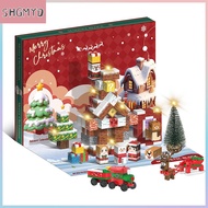 【SHGMYD】 ปฏิทินการถือกำเนิดของ2025ชุดบล็อคสร้างแม่เหล็กปฏิทินนับถอยหลังสำหรับวันหยุด24วัน