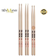 Vic Firth American Classic Hickory Drumsticks 5A 7A 5AN 7AN with Nylon Tip Authentic Wooden Drumstic
