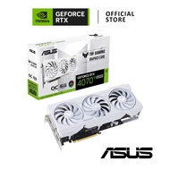 ASUS TUF Gaming NVIDIA® GeForce RTX™ 4070 Ti SUPER 16GB GDDR6X WHITE OC การ์ดจอ