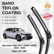 Mercedes EQE (V295) 2022 - Present Premium Japan Tech Car Wiper Accessories 21”+26” Type 11/16 Clip-