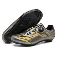 Professional Men Road Cycling Sneaker Women Bike Breathable Cycling Shoes Racing Self-Locking Shoes VVCU