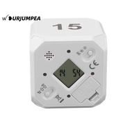 URJUMPEA Flipping Timer, ABS Gyroscope Sensing Cube Timer, Kitchen Tool Mute Mode Adjustable 5/15/25