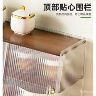 Kitchen Cupboard Storage Rack Cabinet Dish Storage Rack Box Bowl Rack Seasoning Rack Locker Tableware Cabinet Multi-Functional