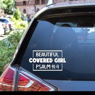 CHRISTIAN CAR DECAL STICKER /BUMPER STICKER