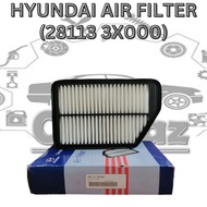 HYUNDAI AIR FILTER (28113 3X000) HYUNDAI ELANTRA MD 1.8 14", CERATO K3