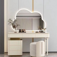 Sf Express ] Clouds led Lighted Mirror Makeup Mirror Bedroom Dressing Table Wall-Mounted Mirror Dres