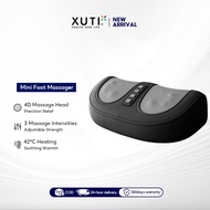 XUTI Foot Massager 4D Deep Kneading 3 Intensity 42C Heat Rolling Scraping 15min Timer Foot Comfort