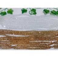 Czech Crystal Beads 8mm Czech Crystal Bakpau Clear Flat Wholesale