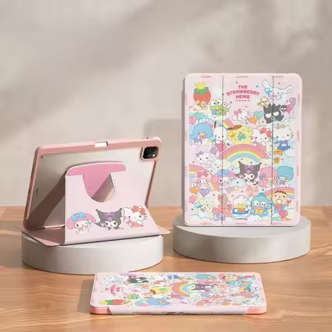 Sanrio Kuromi For iPad Case ipad A16 11in 9th 10th 11th Gen Tablet Cover Ipad Pro 4 5 6 Air3 4 5 Min