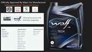 WOLF 5W40 Fully Synthetic Engine Oil (5L) Made in Belgium - BMW Mercedes Fiat Opel Porsche Renault Volkswagen Peugeot