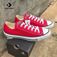 รองเท้าคอนเวิร์สสีแดง รองเท้าผ้าใบ คอนเวิร์ส แท้ 100% CONVERSE CTAS SEASONAL OX RED M9696CS1RE พร้อมส่ง