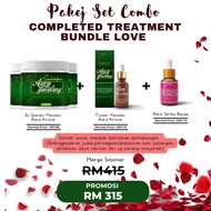 Mandian Aura Crystal |Pakej Treatment Bundle Love | Utk Jodoh,Seri Wajah,Pengasih & Daya Tarikan
