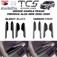 TCS NEW PERODUA ALZA 2022-2025 INDOOR HANDLE FRAME GARNISH CAR ACCESSORIES