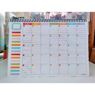 A4 Monthly Planner No Date v.2