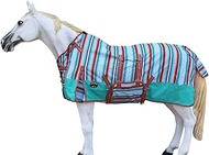 CHALLENGER 70" 1200D Turnout Heavy-Weight Bellyband Rain Horse Winter Blanket Serepe 5B109