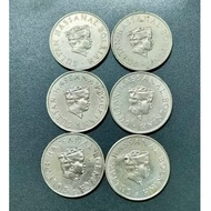 Brunei A Set Of 50 Cent 1968-1987 ( 6 Coins )