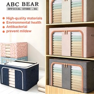 72L 100L Foldable Storage Box Home Organizer Clothes Organizer Stackable Storage Box Waterproof Stor