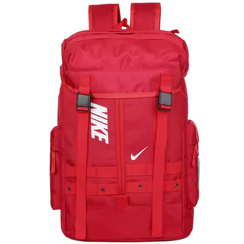 Nike Original New Bag Zipper Large ELITE Opening Fabric Backpack sporty Wild Unisex Backpacks Sports