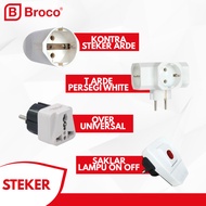 PLUG SWITCH AND PLUG SERIESBroco Extension Plug Socket Heavy Duty