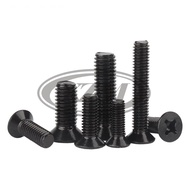 [XZM] Flat Head Screw Black 304 Stainless Steel Phillips Countersunk Head Small Screw Screw M2M3M4M5M6